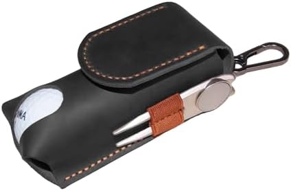Personalized Golf Ball Bag, Custom Name Golf Bag & Tee Holder, Golf Pouch Bag - Image 3