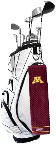 Team Golf NCAA Minnesota Golden Gophers Embroidered Golf Towel Embroidered Golf - Image 2