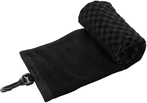 Cotton Golf Towel with Clip by GOLTERS