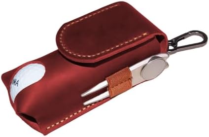 Personalized Golf Ball Bag, Custom Name Golf Bag & Tee Holder, Golf Pouch Bag - Image 3
