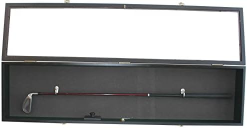 DisplayGifts 43" Long Golf Club Display Case Cabinet Rack Ball Putter Driver - Image 6