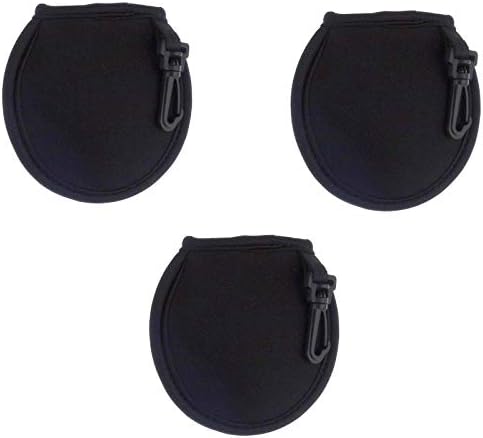 3 Pack Portable Pocket Golf Ball Washer Golf Ball Cleaner Pouch by Zelerdo