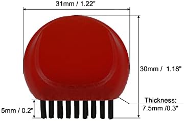 MECCANIXITY Mini Golf Club Brush Portable Pocket Dust Groove Cleaner - Image 2