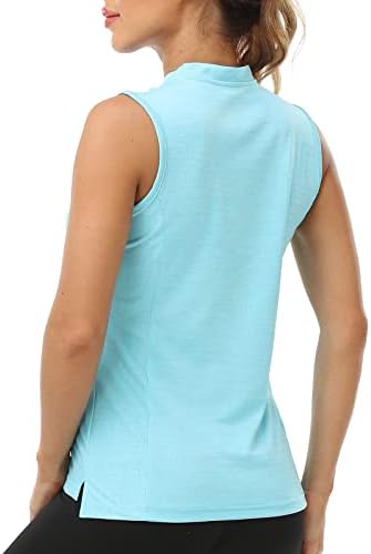 Women's Sleeveless Tennis Shirt Golf Shirts - Image 4