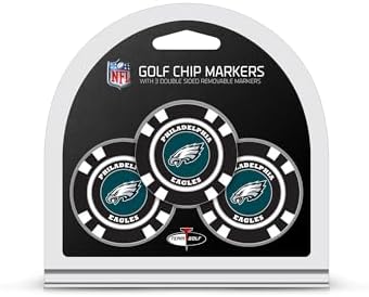 Team Golf NFL Buffalo Bills Golf Chip Ball Markers, Poker Chip Size by TeamGolf