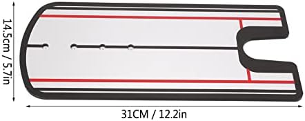 Golf Putting Practice Mirror Aid, Posture Correction Trainer, Acrylic Alignment - Image 6