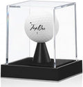 JupDec Golf Ball Display Case, Dustproof Cube Showcase by JupDec