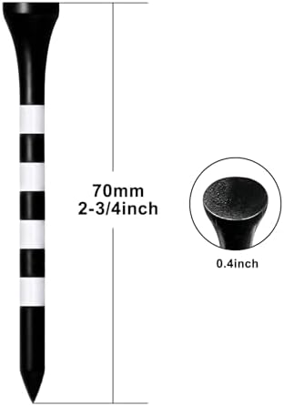 Wooden Golf Tees 3-1/4", 1-1/2" Available - Image 2