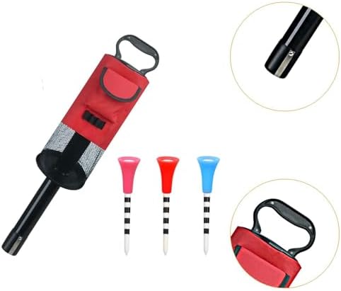 Golf Ball Retriever Portable Shag Bag Collector Detachable Tube Large Capacity - Image 3