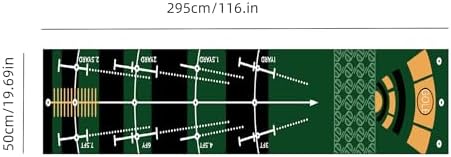 1 piece Golf Putting Practice mat, Size is 19.69 inches x 116 inches, Portable - Image 2