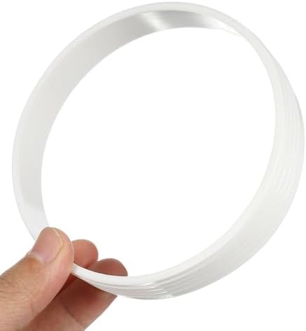OSALADI 6pcs Golf Putting Green Hole Cup Rings Plastic White - Image 4