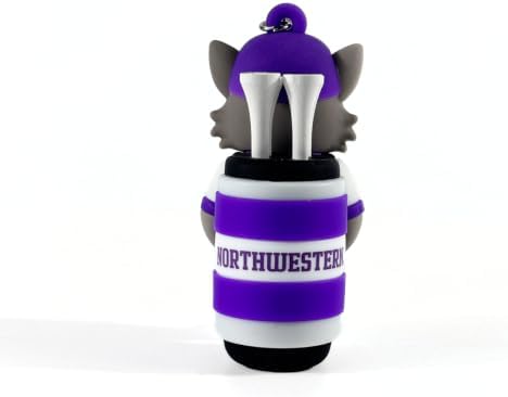 NCAA Mascot Golf Tee Holders, Includes 8 Golf Tees, Fun Golf Accessory - Image 3