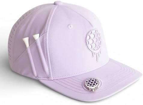 Snapback Hat w/Tee Holder & Magnetic Ball by BONKGolf