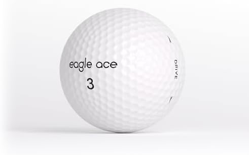 Eagle Ace™ Drive Golf Balls-2 Layers-Maximum Distance, Optimal Spin Control - Image 4