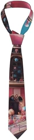 New York Landmark Polyester Men's Necktie, by Unknown