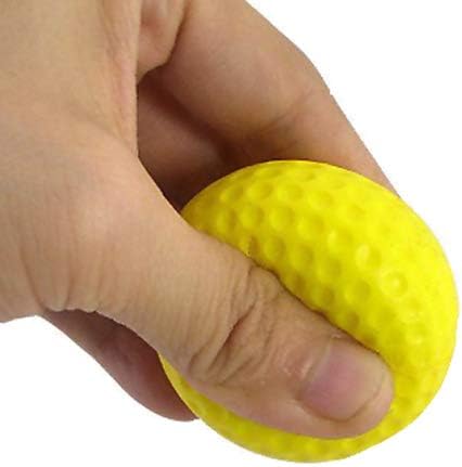 Practice Foam Golf Balls Pack of 12 Realistic Limited Flight Indoor Outdoor - Image 3