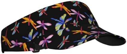 Sports Sun Visor Hats Adjustable Men Women Lightweight Packable Cooling Empty by Unknown