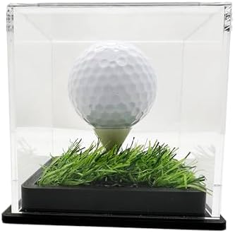 HH-GOLF® Golf Ball Display Case, Transparent Souvenir Gift Presentation Box by HH-GOLF