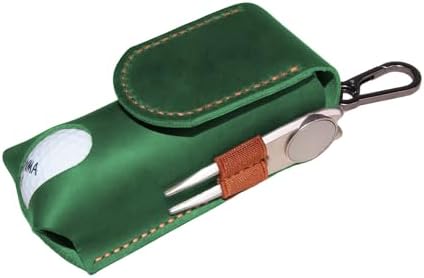 Personalized Golf Ball Bag, Custom Name Golf Bag & Tee Holder, Golf Pouch Bag - Image 3