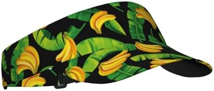 Sports Sun Visor Hats Adjustable Men Women Lightweight Packable Cooling Empty by Unknown