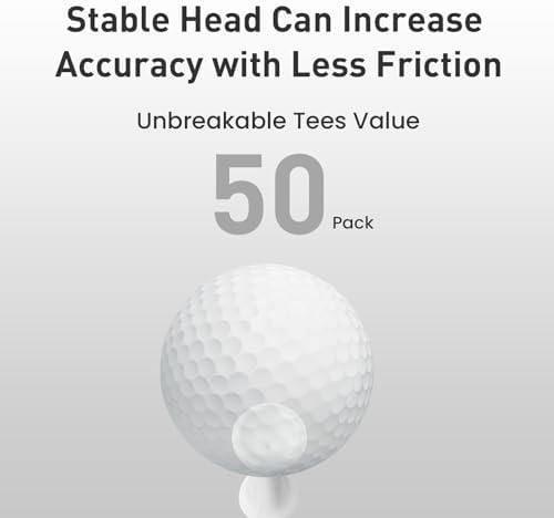 Amy Sport Golf Tees Plastic Step Down 50 Pack - Image 4