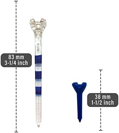 Zario Plastic Golf Tees 3 1/4 Inch Combo - Image 3
