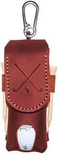 Personalized Golf Ball Bag, Custom Name Golf Bag & Tee Holder, Golf Pouch Bag by Turbosnail