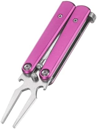 Golf Divot Repair Tool Alloy Foldable Divot Tool by YELARXI