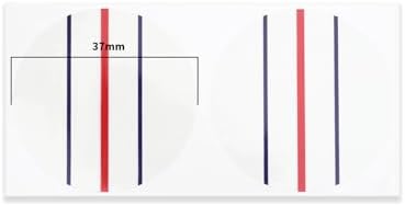 Create idea 10 Sheet Golf Alignment Stickers Circle Diameter 37mm Triple Track - Image 4