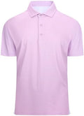 Alex Vando Mens Golf Shirt Moisture Wicking Classic Print Golf Shirts by AlexVando