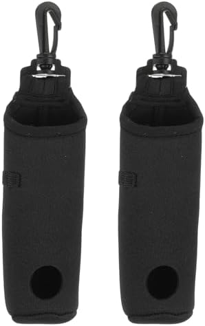 uxcell Golf Ball Carry Bag, Waist-Mounted Storage Bag Neoprene Golf Tee Holder by uxcell