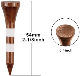 Wooden Golf Tees 3-1/4", 1-1/2" Available - Image 2