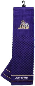 Team Golf NCAA James Madison Dukes Embroidered Golf Towel Embroidered Golf Towel by TeamGolf