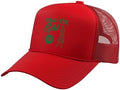 Golf Par Tee Girl Here Fore Good Time Funny Golfer Women Trucker Hat by Unknown