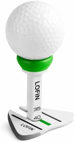 LOFIN Adjustable Height Golf Tees – Reusable Plastic Golf Training Tees by LofinGolfEssentials
