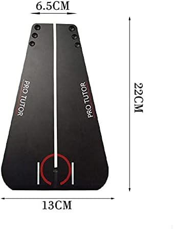 Golf Putting Tutor with Free Zipper Case, Swing Trainer, Putting Mirror - Image 6