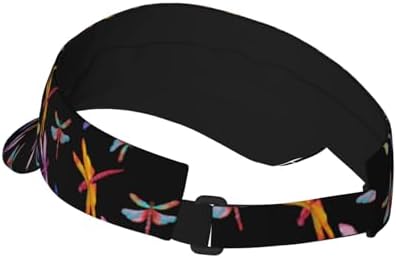Sports Sun Visor Hats Adjustable Men Women Lightweight Packable Cooling Empty - Image 3
