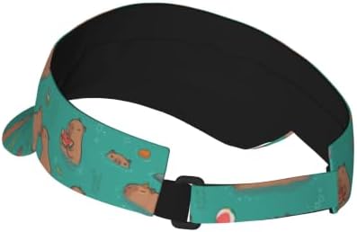 Sports Sun Visor Hats Adjustable Men Women Lightweight Packable Cooling Empty - Image 2