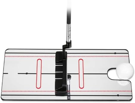 Golf Putting Mat with Posture Check Mirror - Image 7