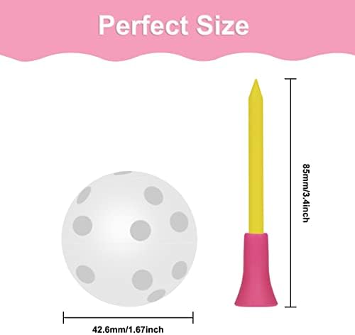 Adwikoso 100 Pack Plastic Golf Training Balls - Image 2