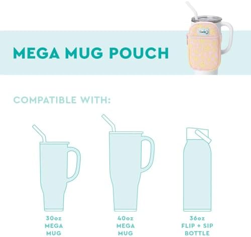 Swig Life Mega Mug Pouch, Water Bottle Bag - Image 3