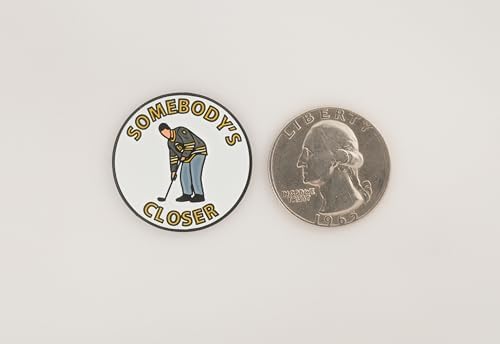 Play and Repeat Happy Gilmore Golf Ball Marker - Image 4