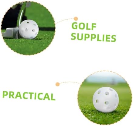 Kisangel 100Pcs Plastic Practice Golf Balls - Image 3