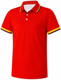 Boys Golf Polo Shirts Short Sleeve Color Contrast 5-14Y by starweave