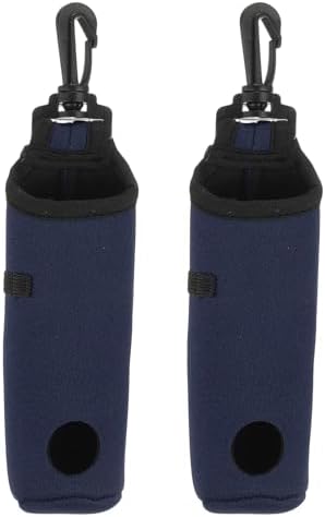 uxcell Golf Ball Carry Bag, Waist-Mounted Storage Bag Neoprene Golf Tee Holder by uxcell