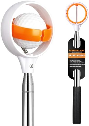Professional Golf Ball Retriever Telescopic by BIRDIEBLAST