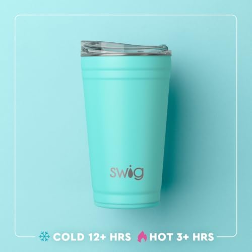 Swig Life 24oz Party Cup, Stackable Insulated Travel Coffee Tumbler - Image 3