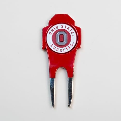 Team Golf NCAA Ohio St Shaped Divot Tool - Image 2