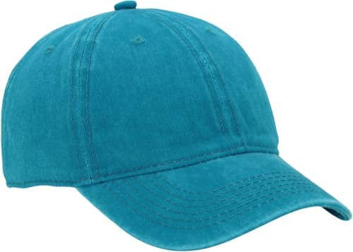 Vintage Washed Baseball Cap | Fits XL/XXL Heads | One Size | Adjustable Golf - Image 3