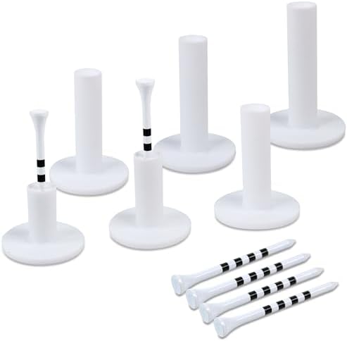 Premium Rubber Golf Tees for Mats Golf Tee Holder for Driving Range Simulator by Unknown